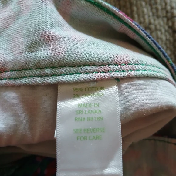 Lilly Pulitzer Worth Skinny mini jeans Size 6 - Picture 8 of 8